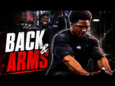 BACK AND ARMS | PREP VLOG #1 