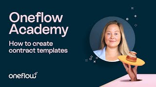 How To Create Contract Templates Oneflow Webinar