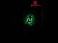 Avengers Logo LED Wall Light
