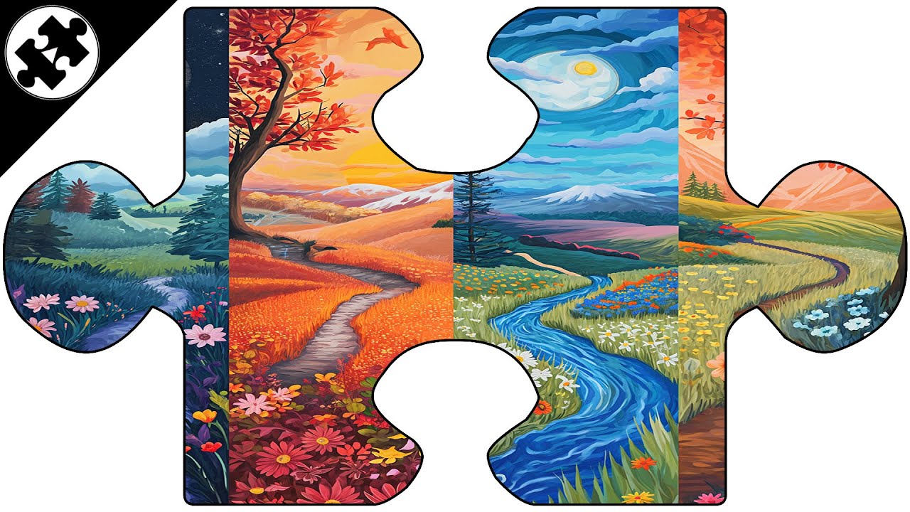 Jigsaw Puzzle Quote: “Like the sun and moon, they end but to begin anew ...