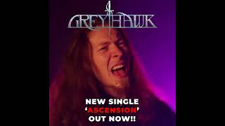 GREYHAWK Unleash Epic Metal Storm with Ascension Video!  #metal #heavymetal #powermetal