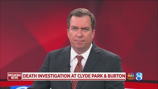 Death investigation at Clyde Park & Burton
