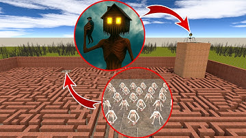 HOUSE HEAD VS SCP 096 In Garry