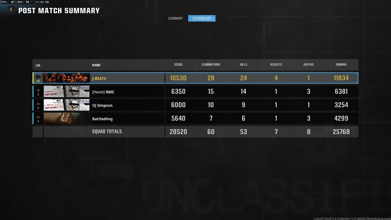 D COD BO6 BRC 24KDR 2nd GAS DEATH 2025 09 30