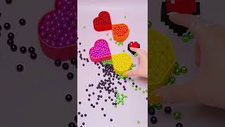 Rainbow ASMR Video 🌈 #asmr #satisfying #triggersforsleep#shorts  #marblerun