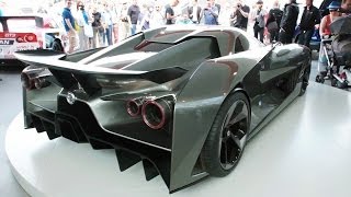 World premiere Nissan Concept 2020 Vision Gran Turismo at Goodwood