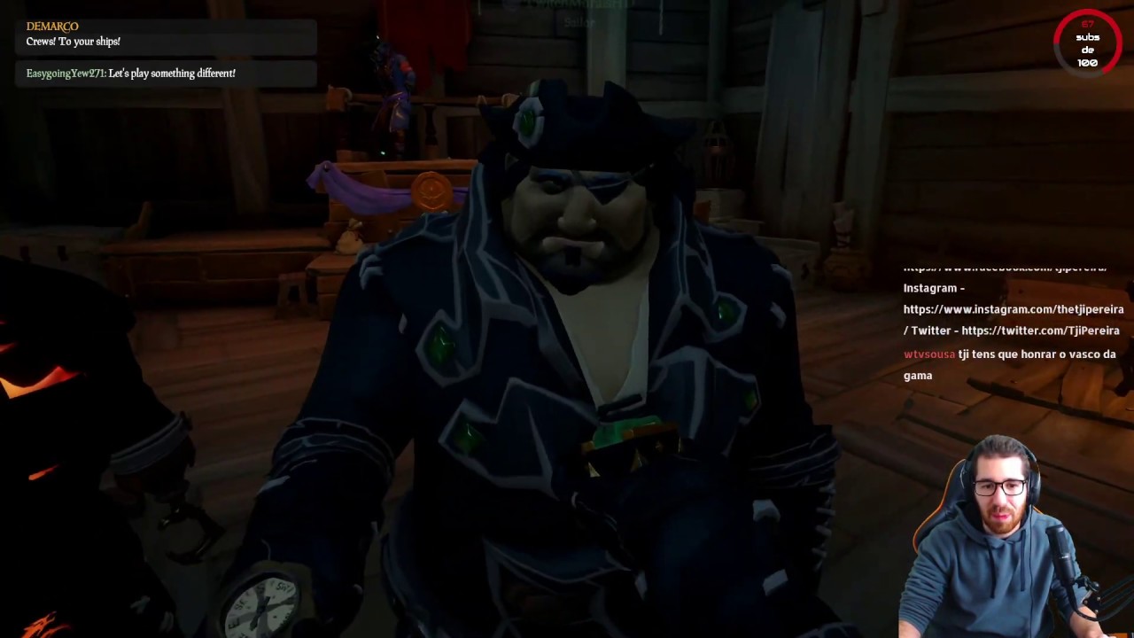 TJI, MORAIS E IMPAKT JOGAM SEA OF THIEVES