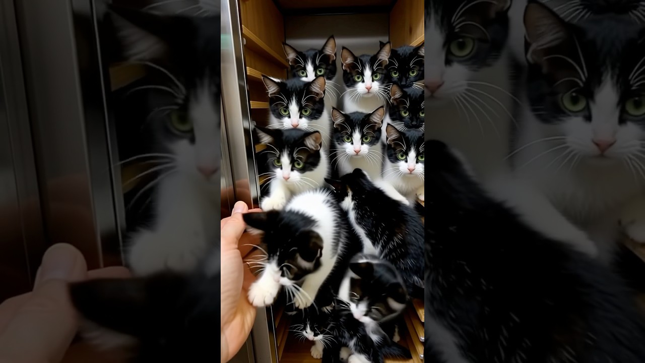 OMG 😦 a world of cats