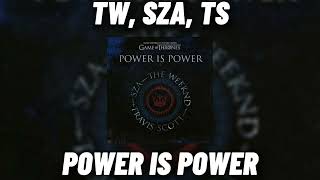 (SPED UP) The Weekend - Power Is Power feat. SZA, Travis Scott