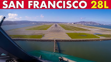 Pilotsview SAN FRANCISCO 28 LEFT Airbus A330