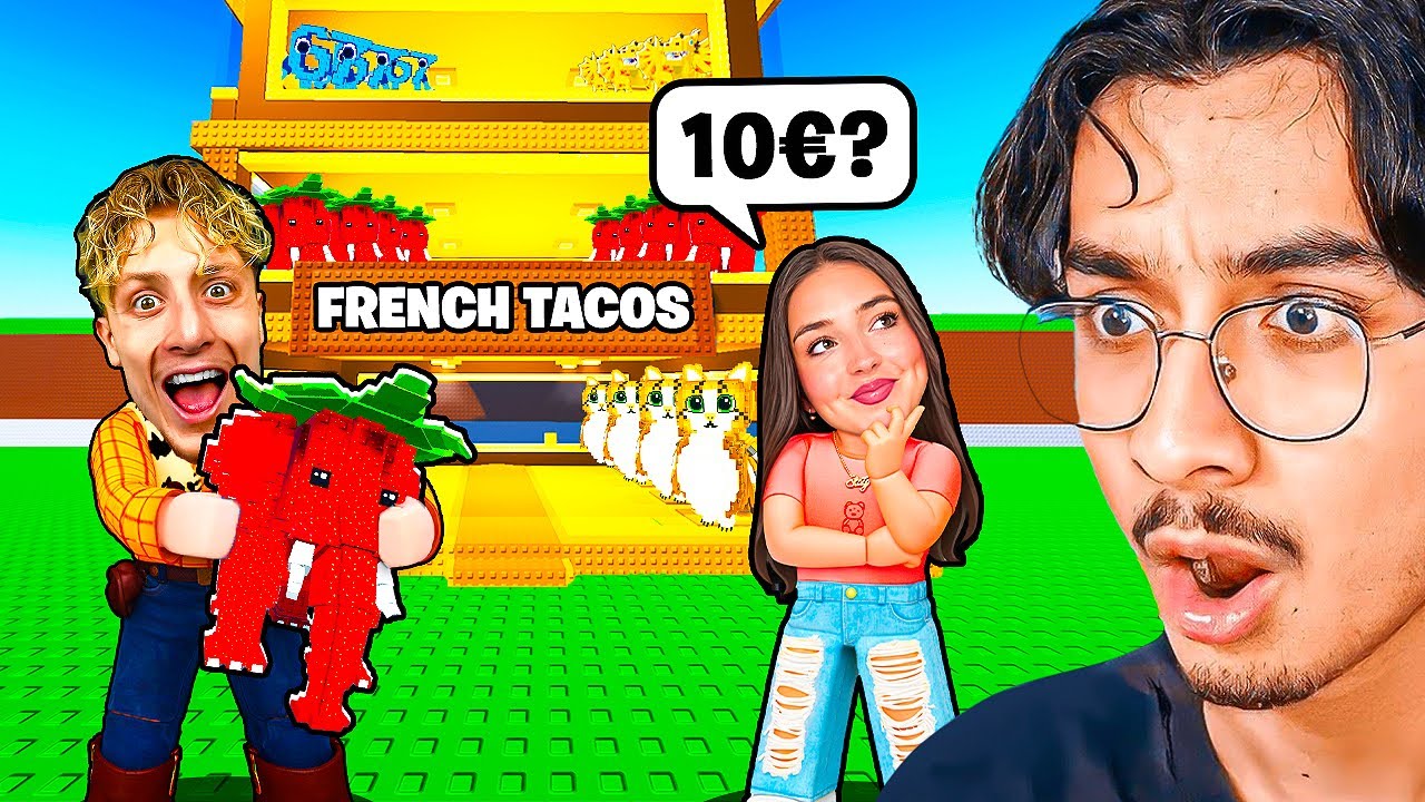 Ma COPINE devine LES PRIX des BRAINROTS FRENCH TACOS... (ft toinelag)