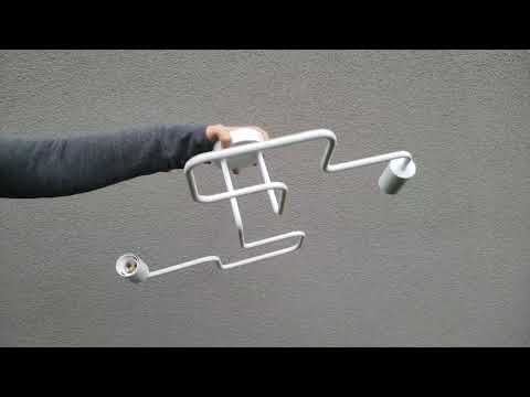 Люстра на дві лампочки, видео 1