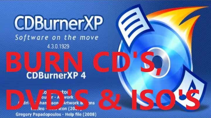 How To Use CDBurnerXP