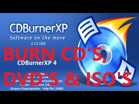 How To Use CDBurnerXP