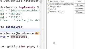 Spring MVC (스프링 웹 MVC) 강의 23 - 연결정보 분리하기