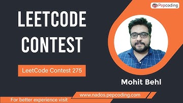 LeetCode Contest 275 || All 4 questions || Java || Best Explanation with timestamps || Hindi