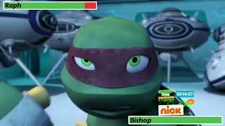 Tmnt 2012 Raph Vs Bishop With Healthbars