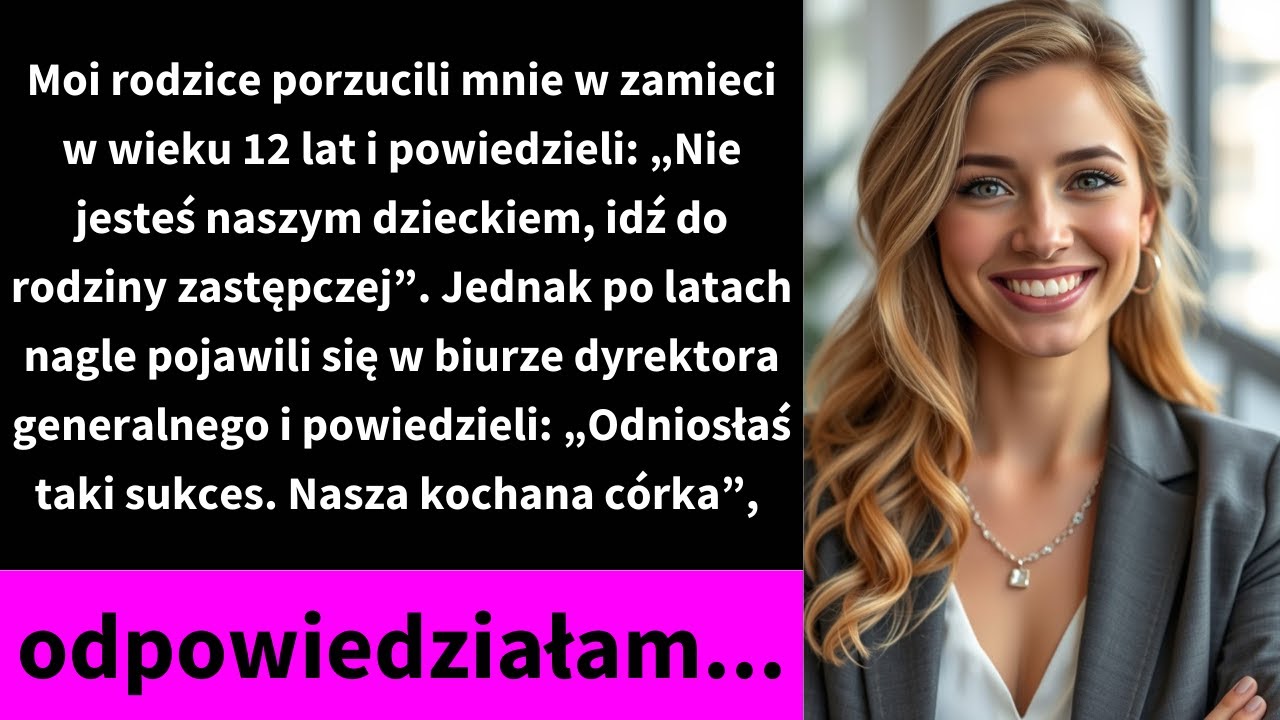Moi rodzice porzucili mnie w zamieci w wieku 12 lat i powiedzieli: „Nie jesteś naszym dzieckiem,