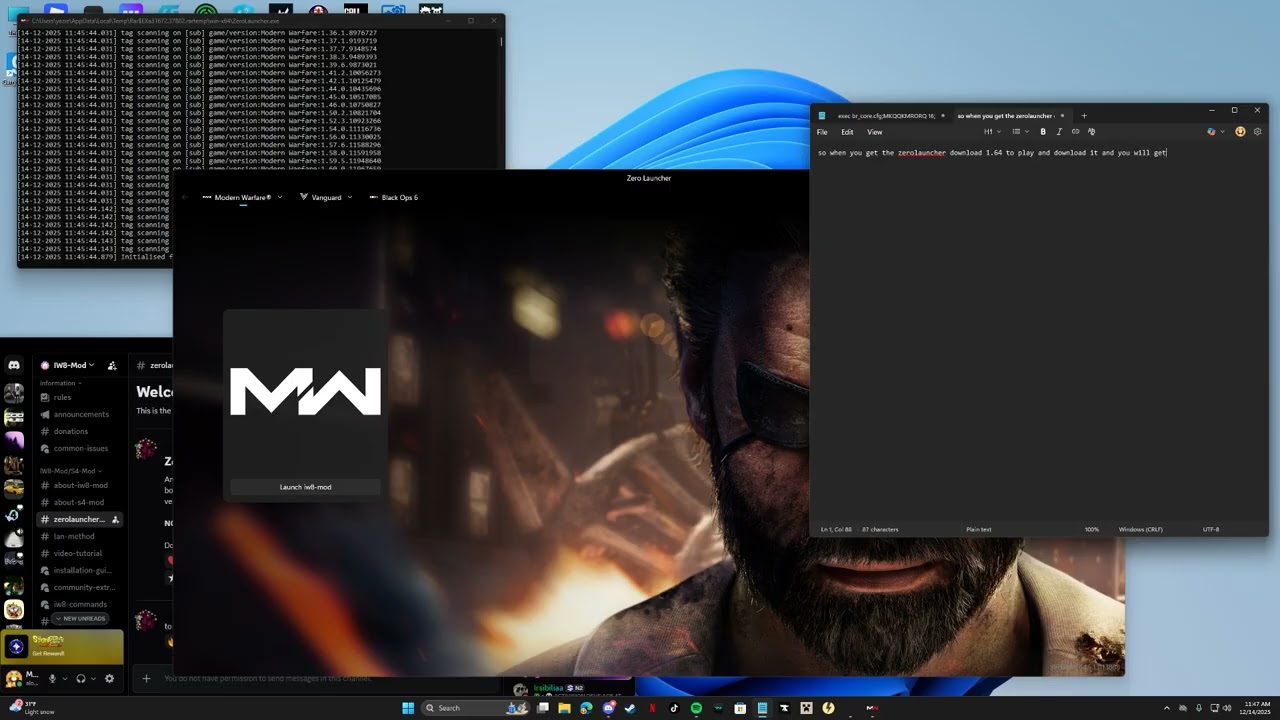 Iw8 mod tutorial zero launcher 1.64