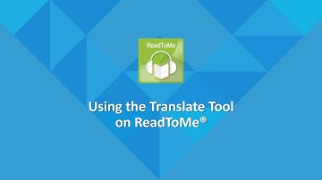 Using the Translate Tool | ReadToMe® | Hinglish