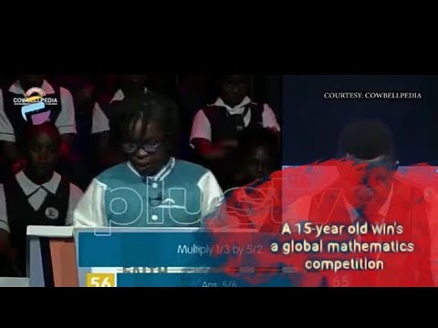 15 year old Nigerian won the global mathematics competition