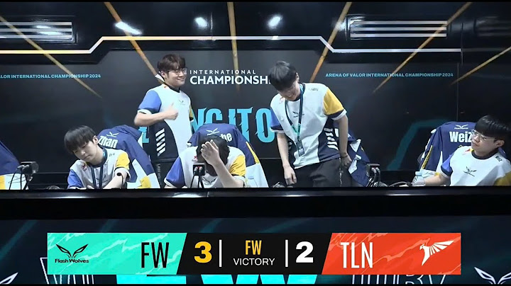 FW vs TLN BO5  Game 5 | chiến thắng  3 - 2 ch0 FS