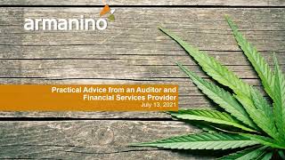 Cannabis Industry Practical Advice From An Auditor And Financial Services Provider