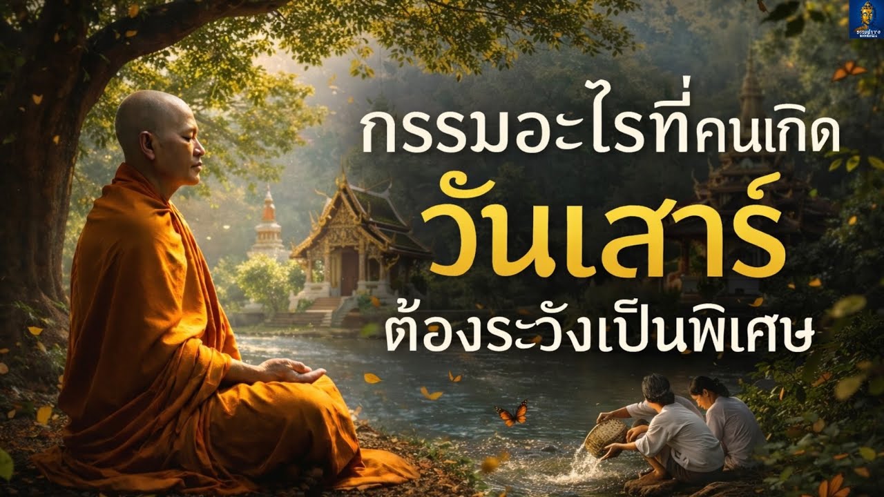 ต้องฟัง…กรรมอะไรที่คนเกิดวันเสาร์ต้องระวังเป็นพิเศษ | ธรรมนำทาง ลางเล่าเรื่อง