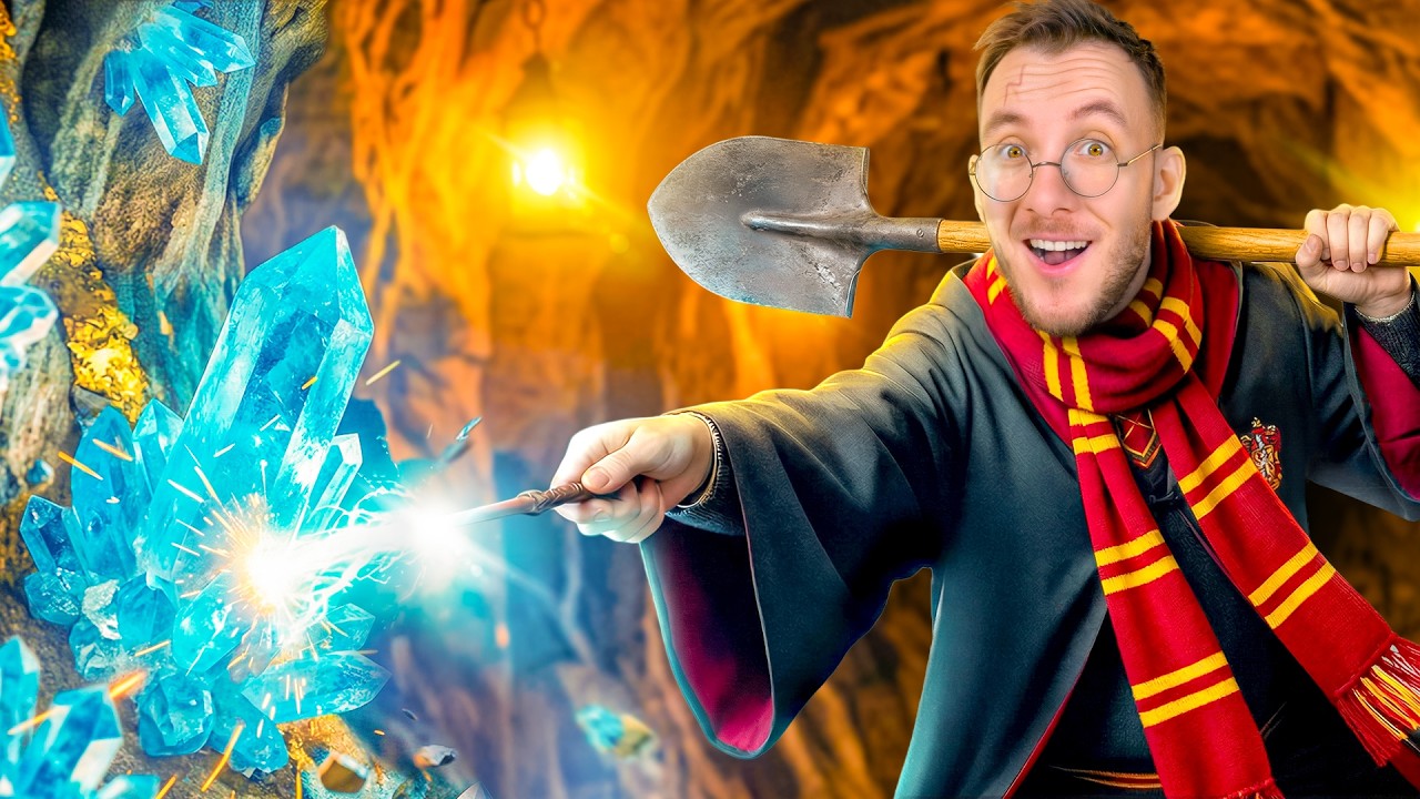 Musím KOPAT, ale jsem KOUZELNÍK! ✨| I’m a Wizard, But I Dig