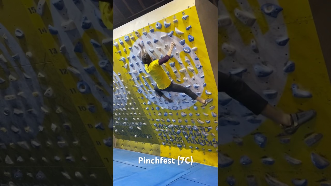 Pinchfest (7C) - Moonboard 2024 Benchmark - YouTube