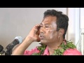 President of Palau Thomas Remengesau in Puako - part 2