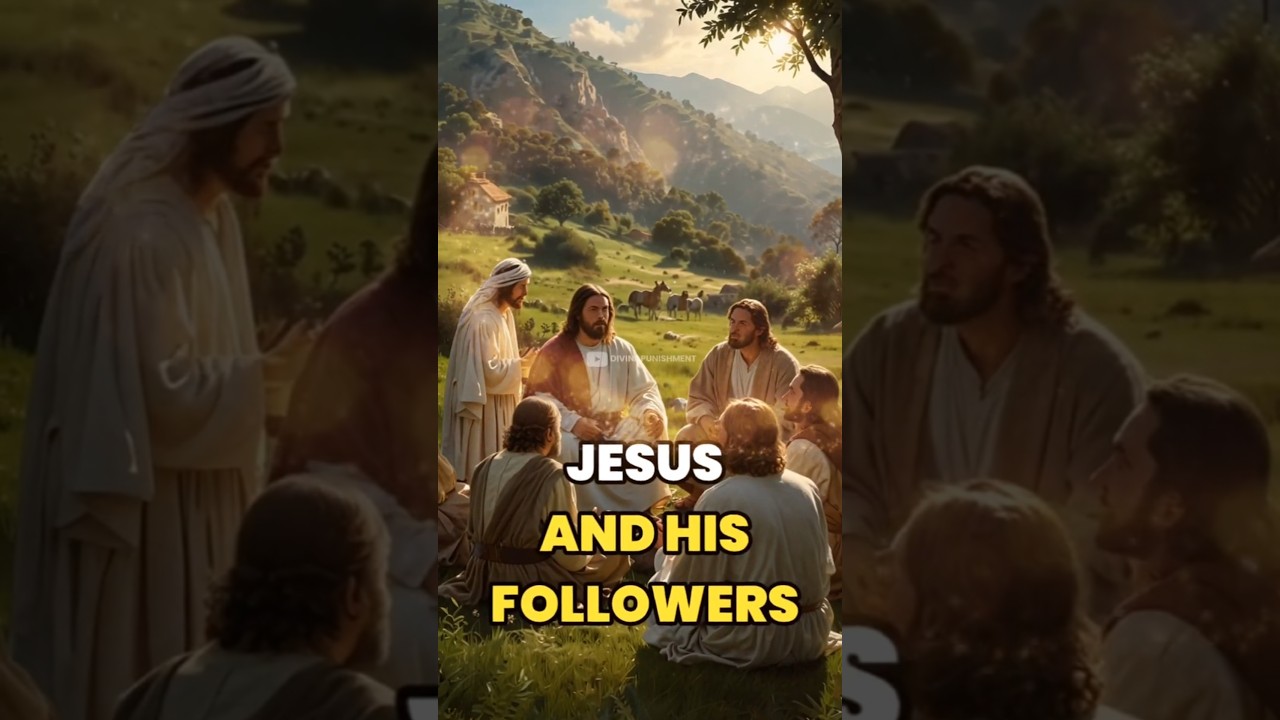 JESUS AND HIS FOLLOWERS ‼️😇