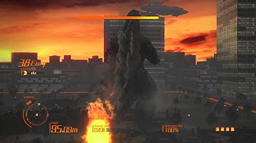 GODZILLA (PS4) part23 AREA 21 VS GOTENGO & KING GHIDORA