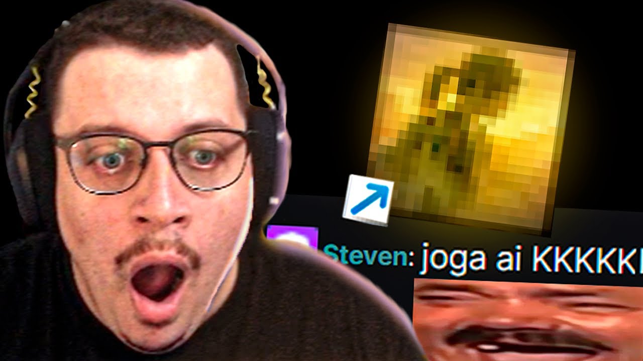RECEBI ESSE JOGO DE UM VIEWER E TIVER QUE JOGAR...