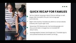 Information Translation & Language Accessibility Tools Update