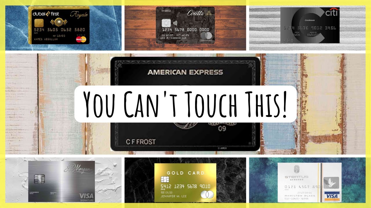  Update  7 Most Exclusive Credit Cards for the Rich \u0026 Famous (or Those Aspiring To Be) | Are They Worth it?