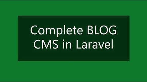 How to Make a Complete Blog CMS in Laravel | Part 10 Soft Deletes: Trash, Restore and Delete Posts