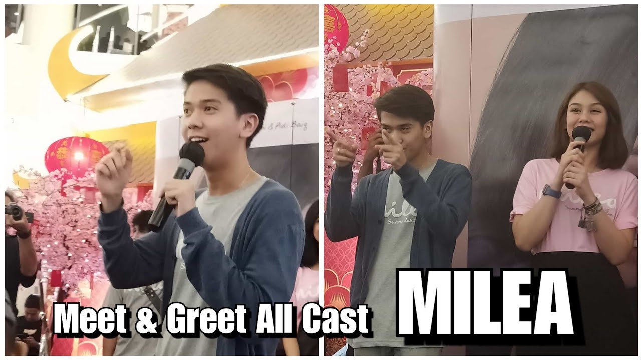 HEBOH - Antusias Fans Meet & Greet Para Pemain MILEA 