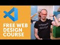 Free course beginner web design using html5 css3  visual studio code