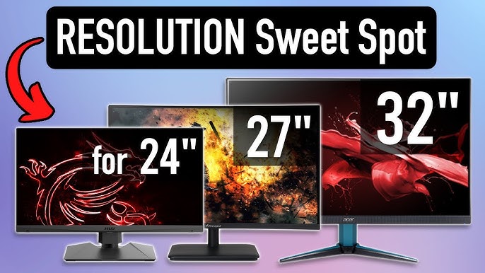 27 Inch Vs 32 Inch Monitor - Clear Comparison Demonstrated