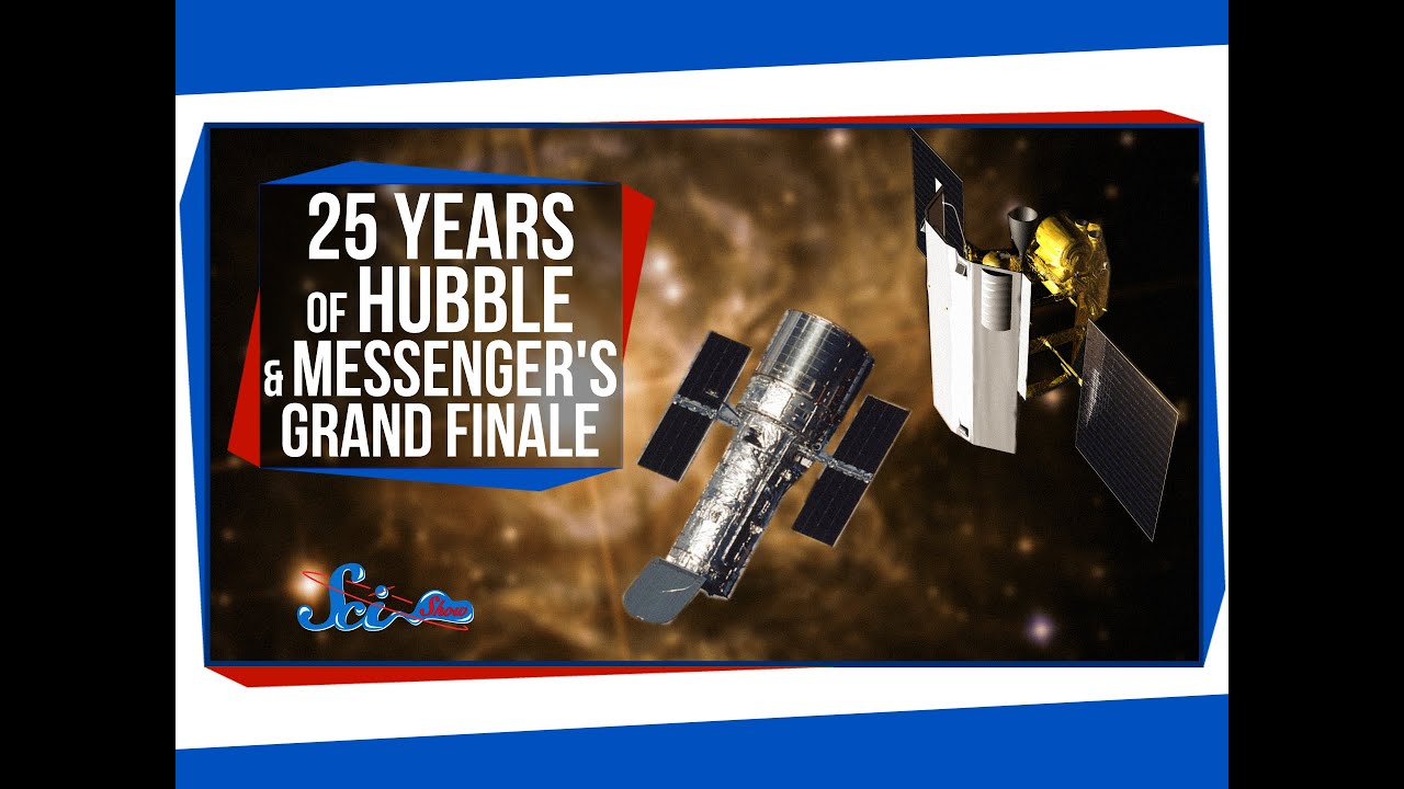 25 Years of Hubble, and MESSENGER’s Grand Finale