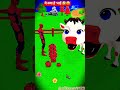 Spider-Man & Cow Comedy 🤣 | Viral Shorts #spiderman #cartoon #funny #animalscartoon #shortsfeed