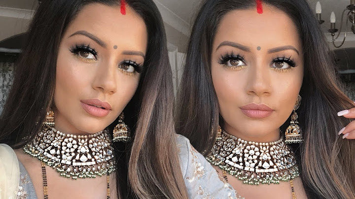 SAMOUCZEK MAKIJAŻU ŚLUBNEGO W INDYJSKIM STYLU | PRZYGOTUJ SIĘ ZE MNĄ | KAUSHAL BEAUTY