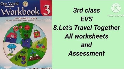 class-3#EVS#8.Lets travel together#All worksheets#Assessment# Sandhya lessons