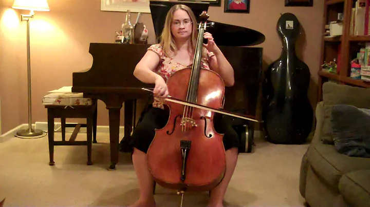 13 Perpetual Motion Variation D Major - Cello