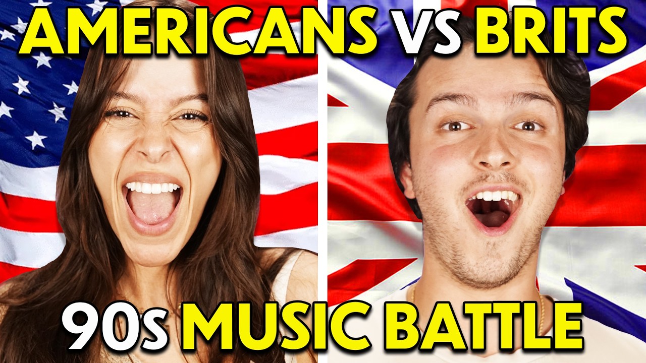 Americans vs. Brits: Guess The 90s Song Challenge!