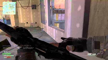 Modern Warfare 3: Kill enemy, pick up his gun, make him rage quit