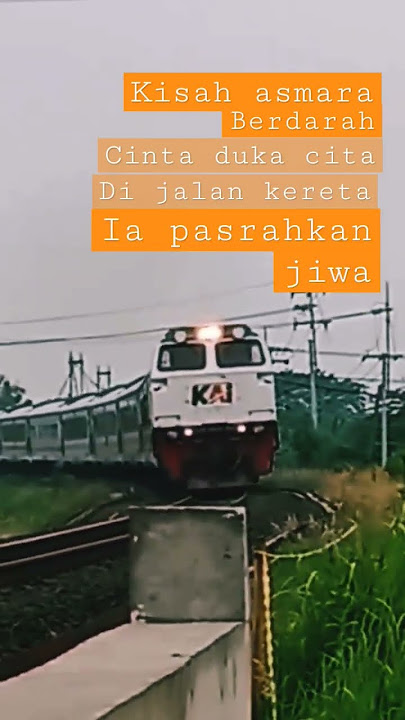 Tragedi pengantin remaja (Tommy J Pisa)...#short #keretaapi #ptkai