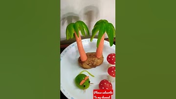 fruits and vegetable carving