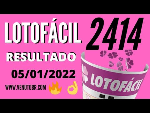 🍀 Resultado Lotofácil 2414